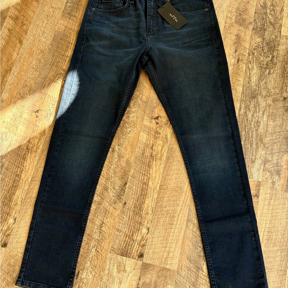 NWT Rag & Bone RB1 Skinny Stretch Evans Indigo Jeans 32x30 $248
